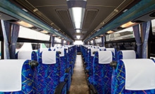 センターライト＆客席荷物棚